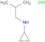 Cyclopropanamine, N-(2-methylpropyl)-, hydrochloride (1:1)