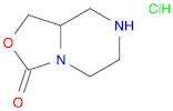 3H-Oxazolo[3,4-a]pyrazin-3-one, hexahydro-, hydrochloride (1:1)