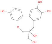 6H-Dibenz[b,d]oxocin-3,7,10,11-tetrol, 7,8-dihydro-7-(hydroxymethyl)-, (7S,12aS)-