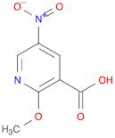 3-Pyridinecarboxylic acid, 2-methoxy-5-nitro-