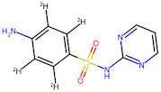 Benzene-2,3,5,6-d4-sulfonamide, 4-amino-N-2-pyrimidinyl-