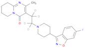 4H-Pyrido[1,2-a]pyrimidin-4-one, 3-[2-[4-(6-fluoro-1,2-benzisoxazol-3-yl)-1-piperidinyl]ethyl-1,1,2,2-d4]-6,7,8,9-tetrahydro-2-methyl-