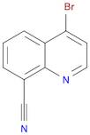 8-Quinolinecarbonitrile, 4-bromo-