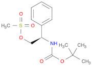 Carbamic acid, N-[(1R)-2-[(methylsulfonyl)oxy]-1-phenylethyl]-, 1,1-dimethylethyl ester