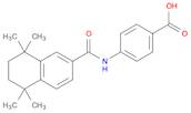 Benzoic acid, 4-[[(5,6,7,8-tetrahydro-5,5,8,8-tetramethyl-2-naphthalenyl)carbonyl]amino]-