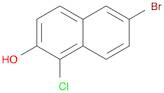 2-Naphthalenol, 6-bromo-1-chloro-
