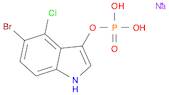 1H-Indol-3-ol, 5-bromo-4-chloro-, 3-(dihydrogen phosphate), sodium salt (1:2)