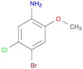 Benzenamine, 4-bromo-5-chloro-2-methoxy-