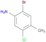 Benzenamine, 2-bromo-5-chloro-4-methyl-