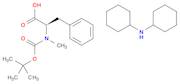 D-Phenylalanine, N-[(1,1-dimethylethoxy)carbonyl]-N-methyl-, compd. with N-cyclohexylcyclohexanami…