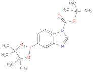 1H-BenziMidazole-1-carboxylic acid, 5-(4,4,5,5-tetraMethyl-1,3,2-dioxaborolan-2-yl)-, 1,1-diMethylethyl ester