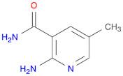 3-Pyridinecarboxamide, 2-amino-5-methyl-