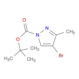 1H-Pyrazole-1-carboxylic acid, 4-bromo-3-methyl-, 1,1-dimethylethyl ester