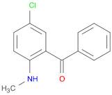 Methanone, [5-chloro-2-(methylamino)phenyl]phenyl-