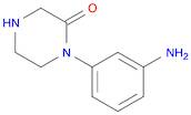2-Piperazinone, 1-(3-aminophenyl)-