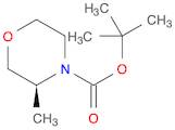 4-Morpholinecarboxylic acid, 3-methyl-, 1,1-dimethylethyl ester, (3S)-