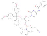 Cytidine, N-benzoyl-5'-O-[bis(4-methoxyphenyl)phenylmethyl]-2'-deoxy-, 3'-[2-cyanoethyl N,N-bis(1-methylethyl)phosphoramidite]
