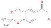 Ethanone, 2-bromo-1-(2,2-dimethyl-4H-1,3-benzodioxin-6-yl)-