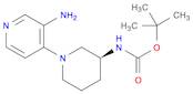 Carbamic acid, N-[(3S)-1-(3-amino-4-pyridinyl)-3-piperidinyl]-, 1,1-dimethylethyl ester