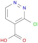 4-Pyridazinecarboxylic acid, 3-chloro-