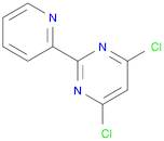 Pyrimidine, 4,6-dichloro-2-(2-pyridinyl)-