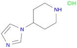 Piperidine, 4-(1H-imidazol-1-yl)-, hydrochloride (1:1)