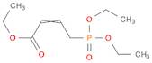 2-Butenoic acid, 4-(diethoxyphosphinyl)-, ethyl ester