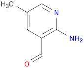 3-Pyridinecarboxaldehyde, 2-amino-5-methyl-