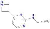 2-Pyrimidinamine, 4-(3-azetidinyl)-N-ethyl-