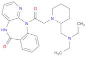 6H-Pyrido[2,3-b][1,4]benzodiazepin-6-one, 11-[2-[2-[(diethylamino)methyl]-1-piperidinyl]acetyl]-5,…