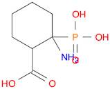 Cyclohexanecarboxylic acid, 2-amino-2-phosphono-