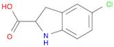 1H-Indole-2-carboxylic acid, 5-chloro-2,3-dihydro-