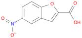 2-Benzofurancarboxylic acid, 5-nitro-