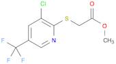 Acetic acid, 2-[[3-chloro-5-(trifluoromethyl)-2-pyridinyl]thio]-, methyl ester
