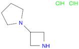 Pyrrolidine, 1-(3-azetidinyl)-, hydrochloride (1:2)