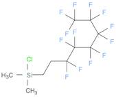 Silane, chlorodimethyl(3,3,4,4,5,5,6,6,7,7,8,8,8-tridecafluorooctyl)-