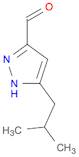 1H-Pyrazole-3-carboxaldehyde, 5-(2-methylpropyl)-