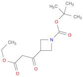 3-Azetidinepropanoic acid, 1-[(1,1-dimethylethoxy)carbonyl]-β-oxo-, ethyl ester