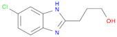 1H-Benzimidazole-2-propanol, 6-chloro-