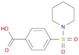 Benzoic acid, 4-(1-piperidinylsulfonyl)-