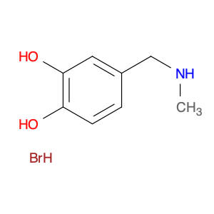 1,2-Benzenediol, 4-[(methylamino)methyl]-, hydrobromide (1:1)