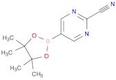2-Pyrimidinecarbonitrile, 5-(4,4,5,5-tetramethyl-1,3,2-dioxaborolan-2-yl)-