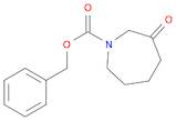 1H-Azepine-1-carboxylic acid, hexahydro-3-oxo-, phenylmethyl ester