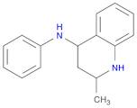 4-Quinolinamine, 1,2,3,4-tetrahydro-2-methyl-N-phenyl-