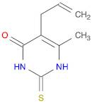 4(1H)-Pyrimidinone, 2,3-dihydro-6-methyl-5-(2-propen-1-yl)-2-thioxo-