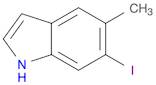 1H-Indole, 6-iodo-5-methyl-