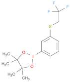 1,3,2-Dioxaborolane, 4,4,5,5-tetramethyl-2-[3-[(2,2,2-trifluoroethyl)thio]phenyl]-