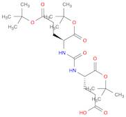 L-Glutamic acid, N-[[[(1S)-3-carboxy-1-[(1,1-dimethylethoxy)carbonyl]propyl]amino]carbonyl]-, 1,5-bis(1,1-dimethylethyl) ester