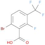 Benzoic acid, 6-bromo-2-fluoro-3-(trifluoromethyl)-