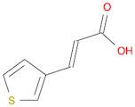 2-Propenoic acid, 3-(3-thienyl)-, (2E)-